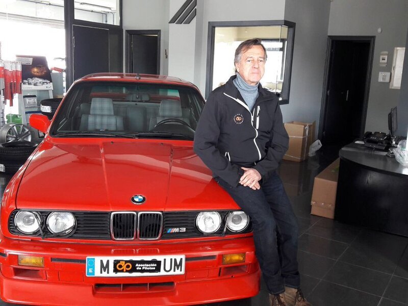 J.J. Villacieros con BMW M3 E30