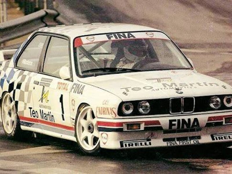 BMW M3 E30 FINA #1, Teo Martín